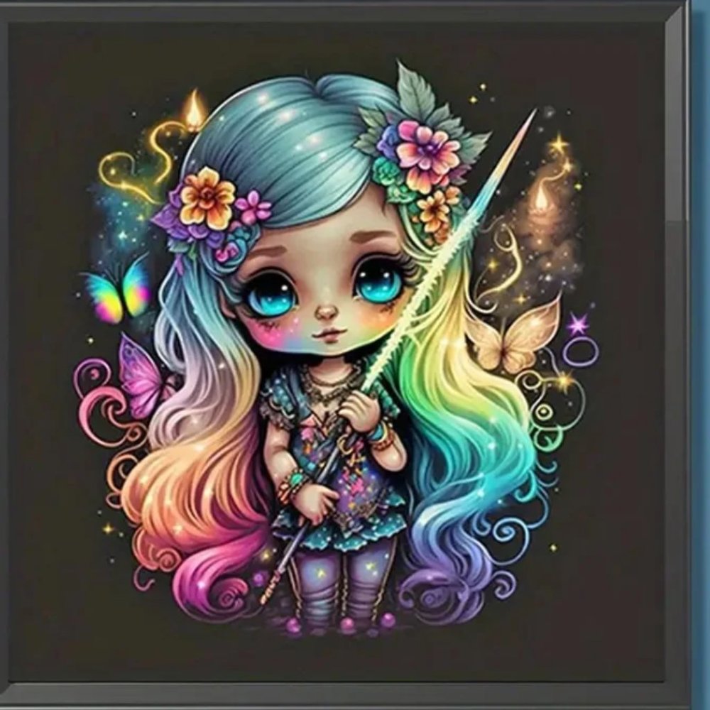 DIY 5D Diamond Painting / Art Anime / Manga NIP